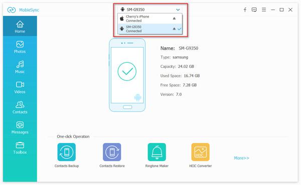 transfer iphone data to samsung s24